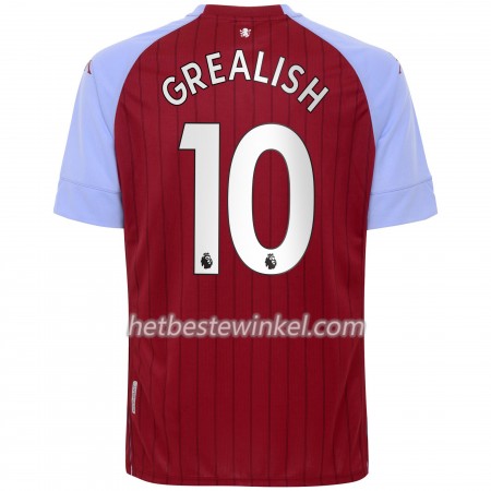 Aston Villa Jack Grealish 10 Voetbalshirts Thuis 2020/21